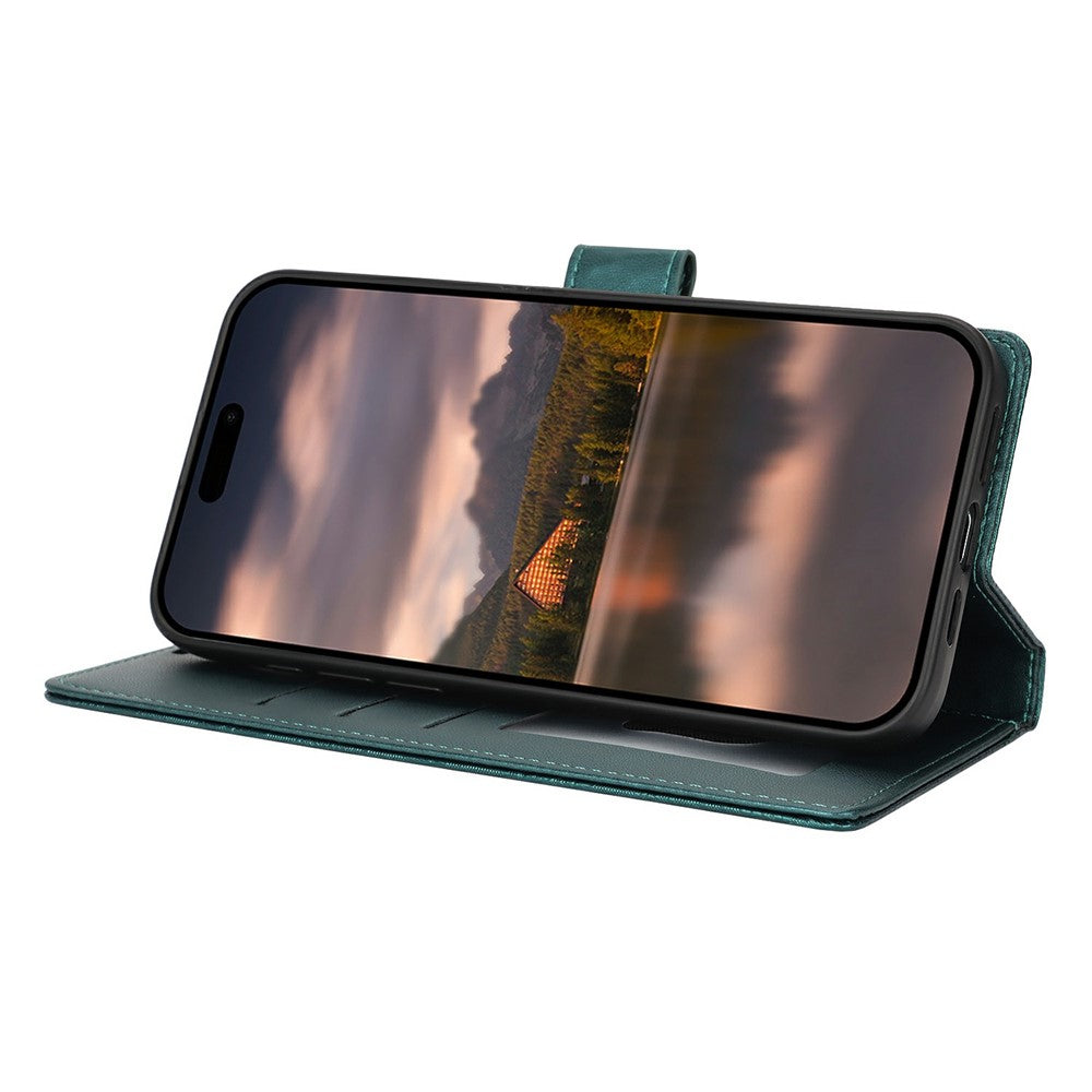 Til Samsung Galaxy A36 5G Etui med Håndrem Blomsterpræg Læderpung Telefoncover