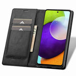 LC.IMEEKE for Samsung Galaxy A52 4G / 5G / A52s 5G Shockproof RFID Blocking Phone Case Phone Flip Wallet Cover with Stand