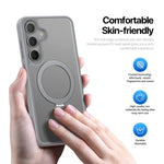 DUX DUCIS For Samsung Galaxy S25+ Case Yind Series PC+TPU Phone Cover Magnetic Case with Kickstand
