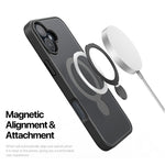 DUX DUCIS For iPhone 16 Case  Yind Series PC+TPU Phone Cover Compatible with MagSafe with Kickstand