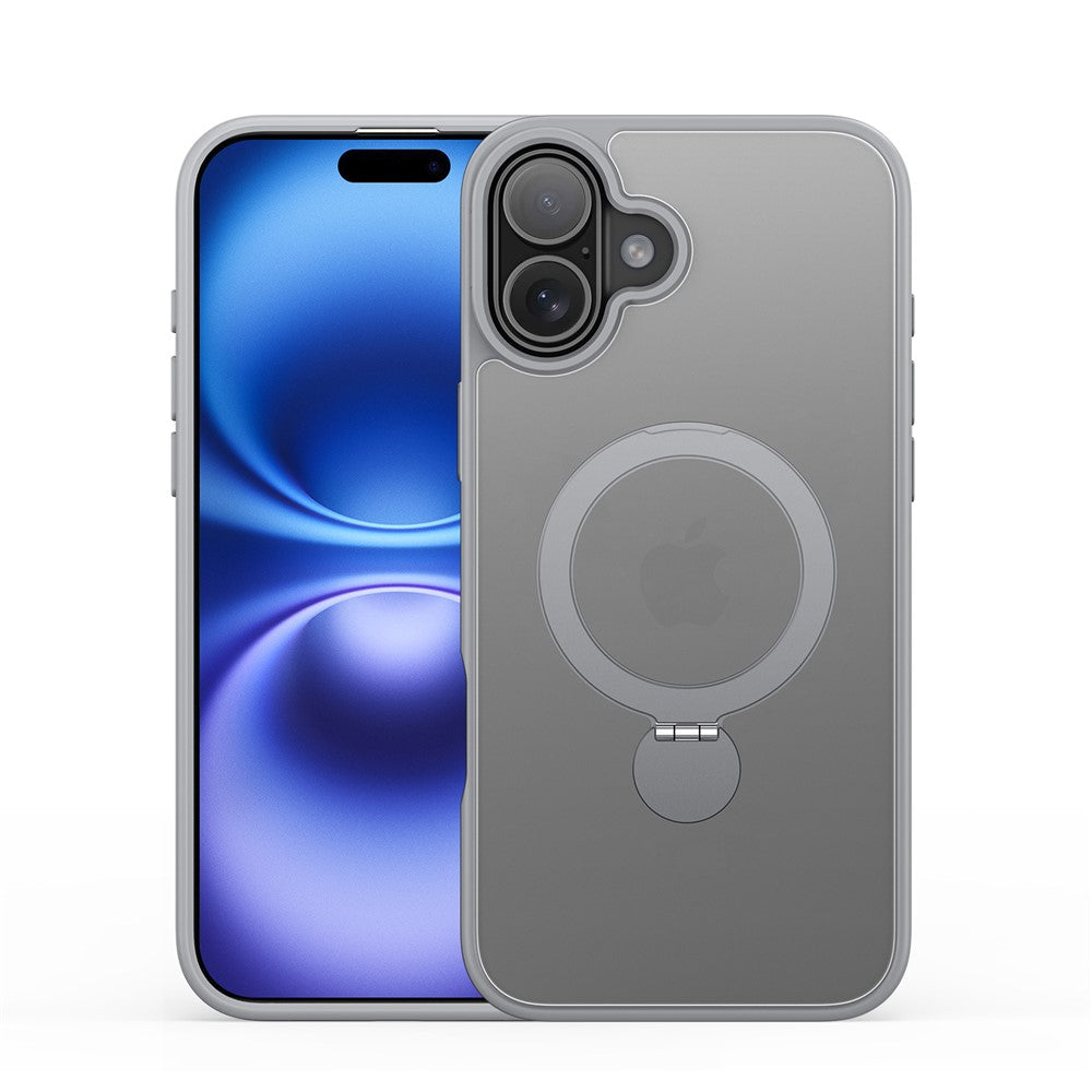 DUX DUCIS For iPhone 16 Plus Case  Yind Series PC+TPU Phone Cover Compatible with MagSafe with Kickstand