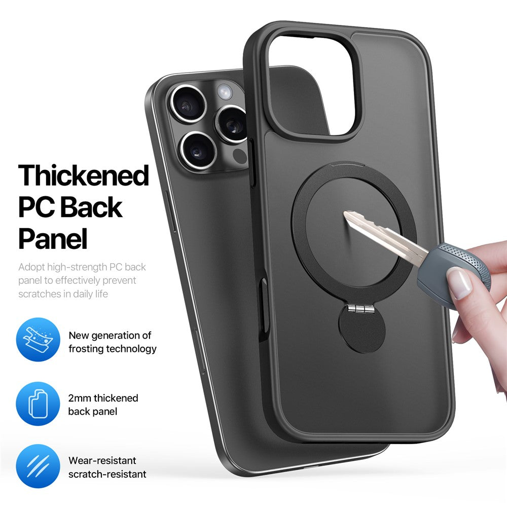 DUX DUCIS For iPhone 16 Pro Case  Yind Series PC+TPU Phone Cover Compatible with MagSafe with Kickstand