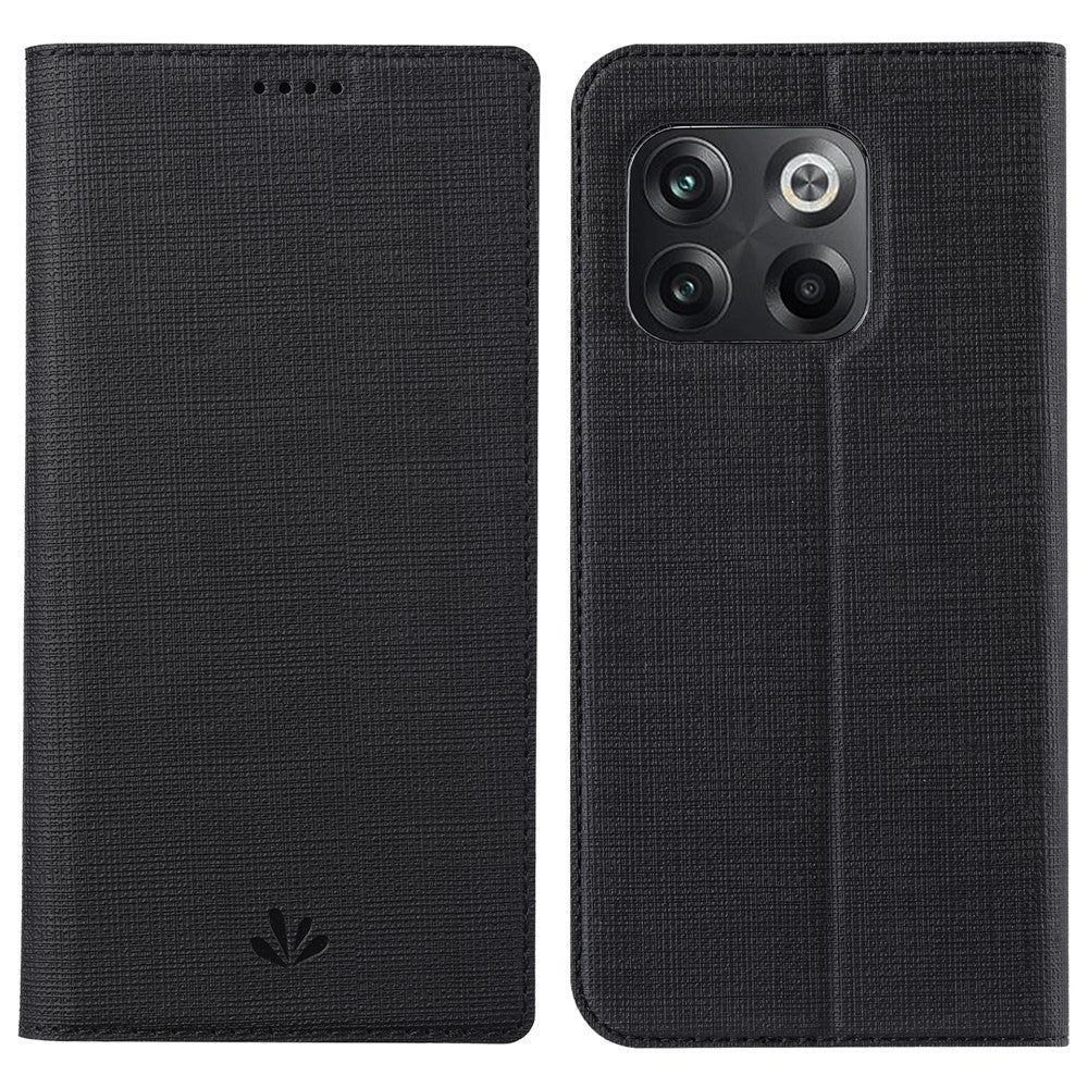 VILI DMX-serien för OnePlus 10T 5G / Ace Pro 5G Kortplats Folio Flip-fodral Magnetiskt självabsorberande PU-läderfodral