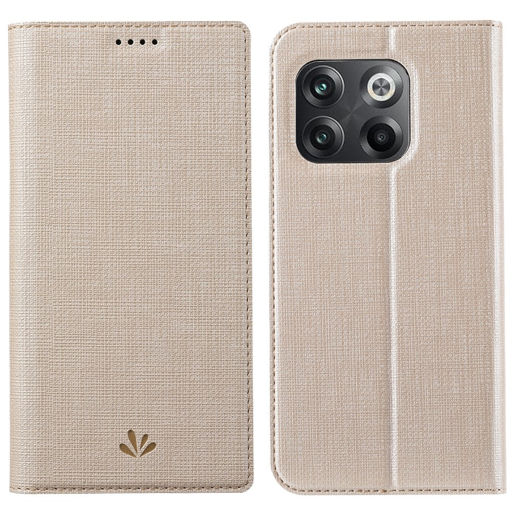 VILI DMX-serien för OnePlus 10T 5G / Ace Pro 5G Kortplats Folio Flip-fodral Magnetiskt självabsorberande PU-läderfodral