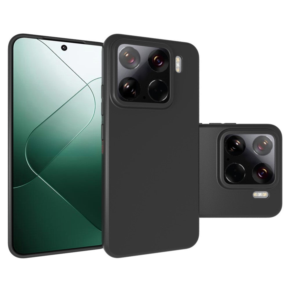 Xiaomi 15-skal Glansigt mjukt TPU-skyddsfodral (stort bakre linshål)