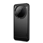 MOFI For Oppo Find X8 5G Back Cover  Brushed Texture Carbon Fiber Soft TPU Case