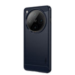 MOFI För Oppo Find X8 Pro 5G Bakstycke Borstad Textur Kolfiber Mjukt TPU-skal