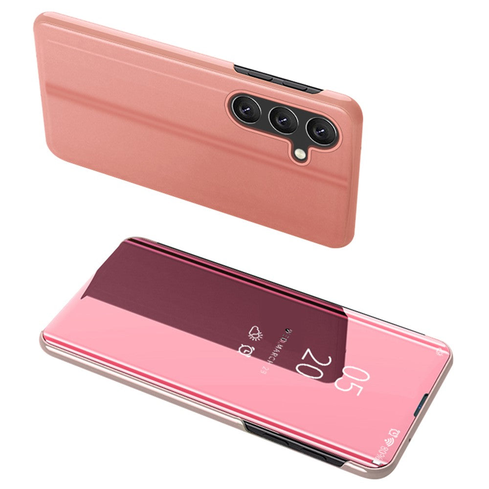 For Samsung Galaxy S25+ Flip Leather Cover with Stand Full Body Protective Phone Case