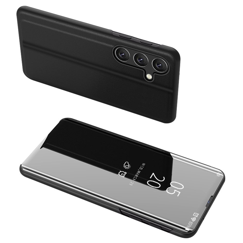 For Samsung Galaxy S25+ Flip Leather Cover with Stand Full Body Protective Phone Case
