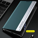 For Samsung Galaxy S25 Case Anti-Drop Leather Phone Cover with Stand