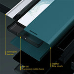 For Samsung Galaxy S25 Case Anti-Drop Leather Phone Cover with Stand