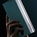 For Samsung Galaxy S25 Case Anti-Drop Leather Phone Cover with Stand