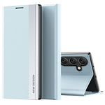 For Samsung Galaxy S25+ Case Anti-Drop Leather Phone Cover with Stand