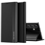 For Samsung Galaxy S25+ Case Anti-Drop Leather Phone Cover with Stand