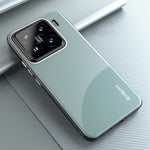 Q.COO TPU-cover til Xiaomi 15, kontrastfarvet mobilbeskyttelse med hudvenlig overflade