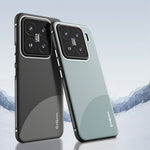 Q.COO TPU-cover til Xiaomi 15, kontrastfarvet mobilbeskyttelse med hudvenlig overflade