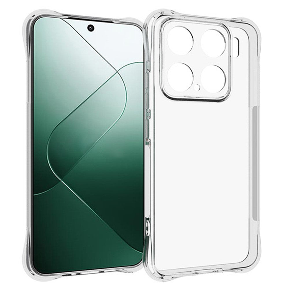 WANLONFENG WL Series for Xiaomi 15 TPU Case 2.0mm Phone Cover with Tempered Glass Film