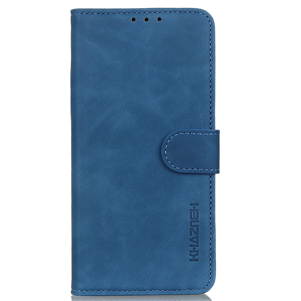 KHAZNEH For Xiaomi Redmi Note 14 4G (163.25mm) Wallet Case PU Leather Phone Cover Retro Texture