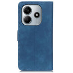 KHAZNEH For Xiaomi Redmi Note 14 4G (163.25mm) Wallet Case PU Leather Phone Cover Retro Texture