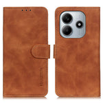 KHAZNEH For Xiaomi Redmi Note 14 4G (163.25mm) Wallet Case PU Leather Phone Cover Retro Texture