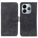KHAZNEH For Xiaomi Redmi Note 14 4G (163.25mm) Wallet Case PU Leather Phone Cover Retro Texture