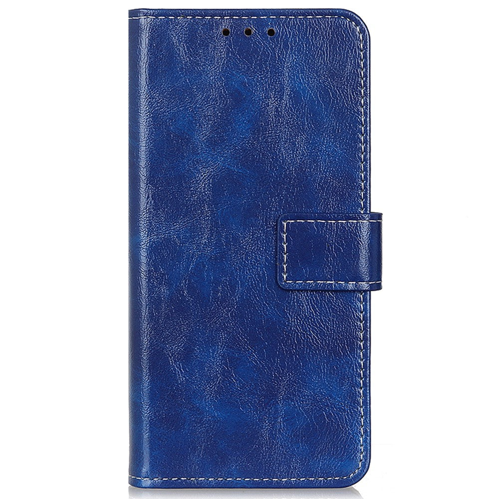 Xiaomi Redmi Note 14 4G (163.25mm) Läderfodral Plånboksfodral mobilfodral Crazy Horse Texture