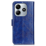 Xiaomi Redmi Note 14 4G (163.25mm) Läderfodral Plånboksfodral mobilfodral Crazy Horse Texture