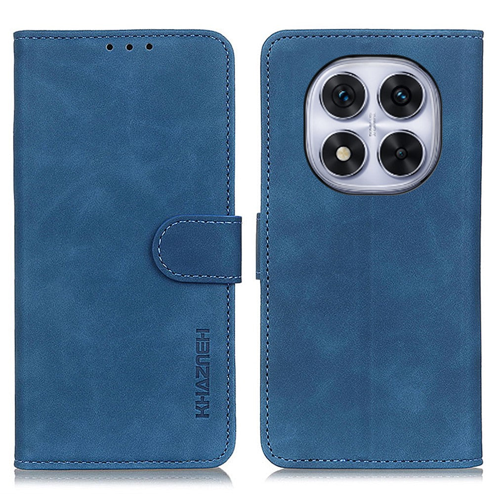KHAZNEH För Xiaomi Redmi Note 14 Pro+ 5G / Note 14 Pro 5G / Poco X7 5G Plånboksfodral PU-läder mobilskal Retrotextur