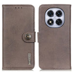 KHAZNEH For Xiaomi Redmi Note 14 Pro+ 5G / 14 Pro 5G / Poco X7 5G Wallet Case Leather Flip Phone Cover Cowhide Texture