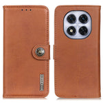 KHAZNEH For Xiaomi Redmi Note 14 Pro+ 5G / 14 Pro 5G / Poco X7 5G Wallet Case Leather Flip Phone Cover Cowhide Texture