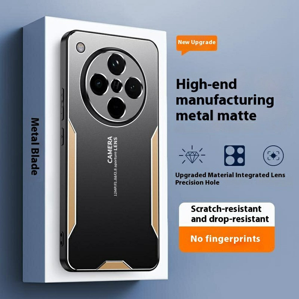 For Oppo Find X8 5G Phone Case Aluminium Alloy TPU PC Back Cover