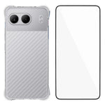 WANLONFENG WL-serien för OnePlus Nord 4 TPU-skal 2,0 mm mobilskydd med härdat glas
