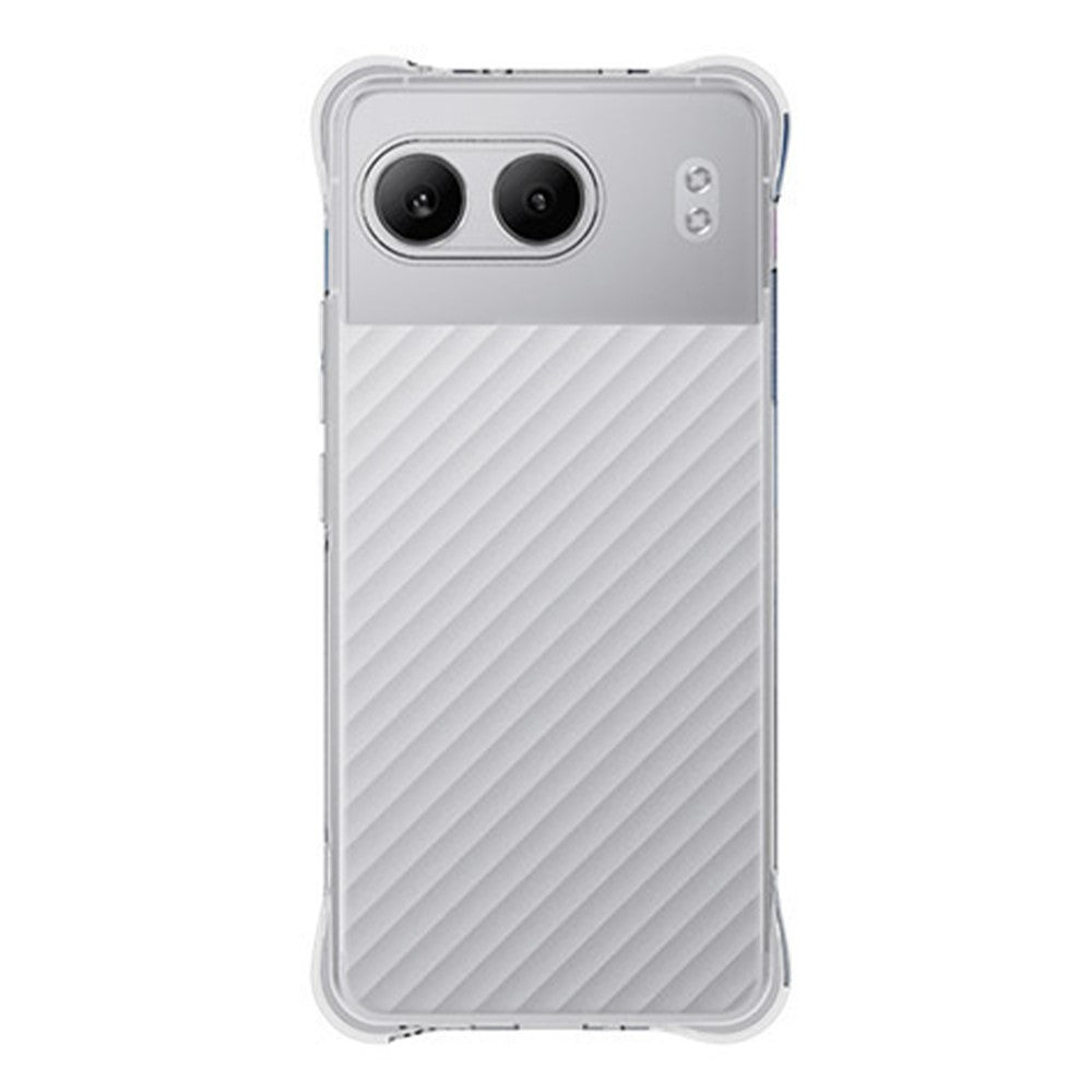 WANLONFENG WL-serien för OnePlus Nord 4 TPU-skal 2,0 mm mobilskydd med härdat glas