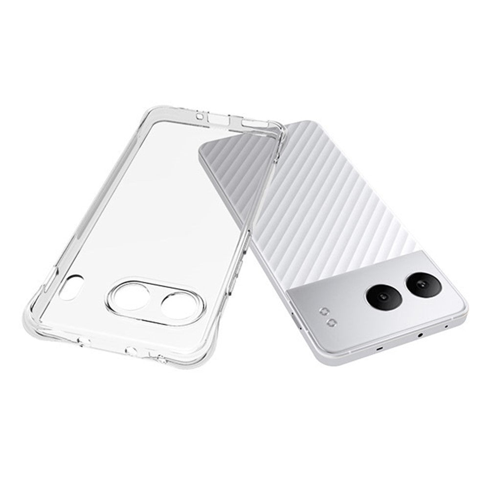 WANLONFENG WL-serien för OnePlus Nord 4 TPU-skal 2,0 mm mobilskydd med härdat glas