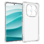 WANLONFENG WL-serien för Xiaomi Redmi Note 14 Pro 5G / Poco X7 5G TPU-skal 2,0 mm mobilskydd med härdat glasfilm