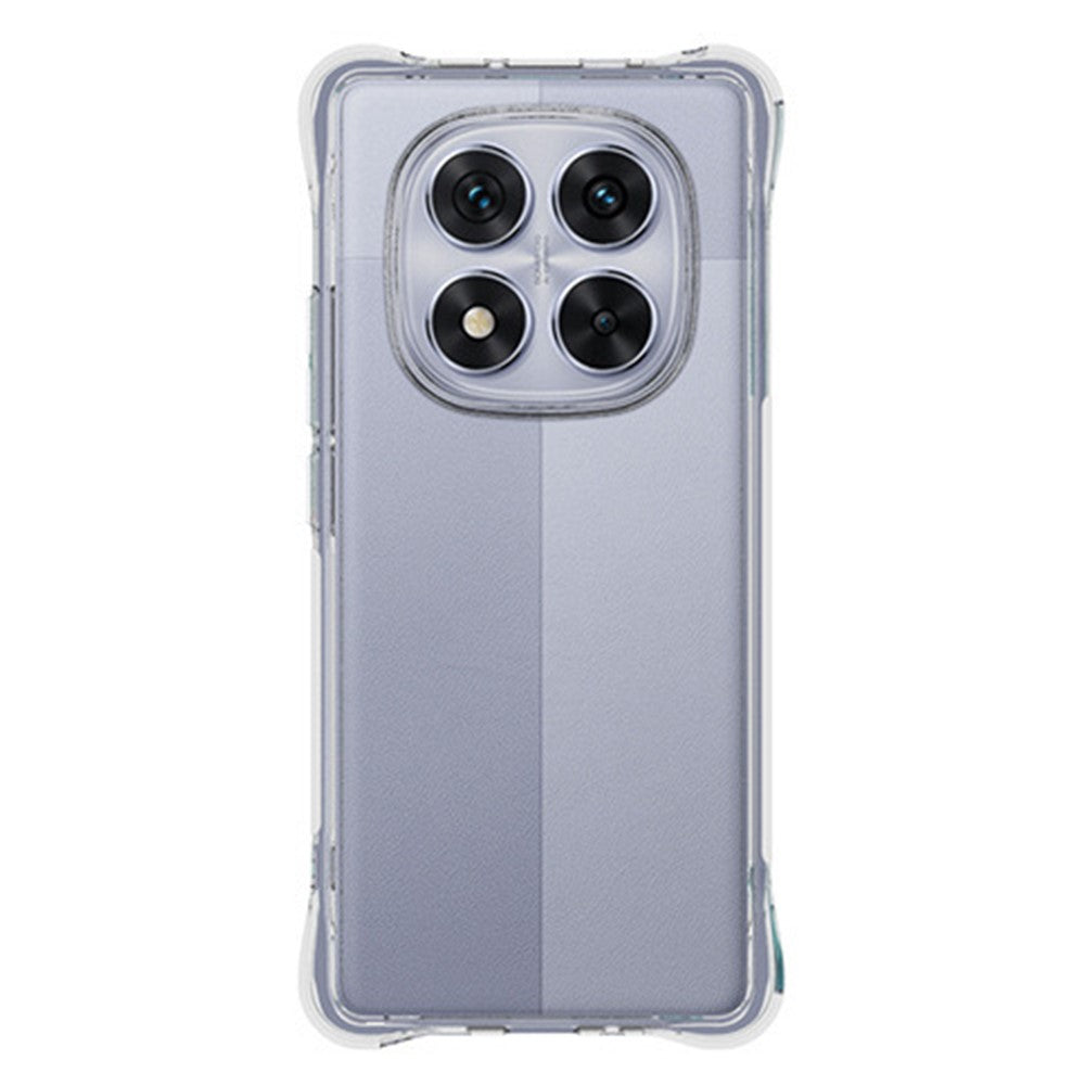 WANLONFENG WL-serien för Xiaomi Redmi Note 14 Pro 5G / Poco X7 5G TPU-skal 2,0 mm mobilskydd med härdat glasfilm