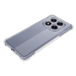 WANLONFENG WL-serien för Xiaomi Redmi Note 14 Pro 5G / Poco X7 5G TPU-skal 2,0 mm mobilskydd med härdat glasfilm