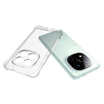 WANLONFENG WL Series for Xiaomi Redmi Note 14 Pro+ 5G TPU Case 2.0mm Phone Cover with Tempered Glass Film