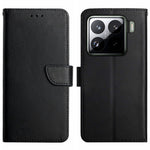 HT02 For Xiaomi 15 Case Genuine Cow Leather Phone Cover Nappa Texture