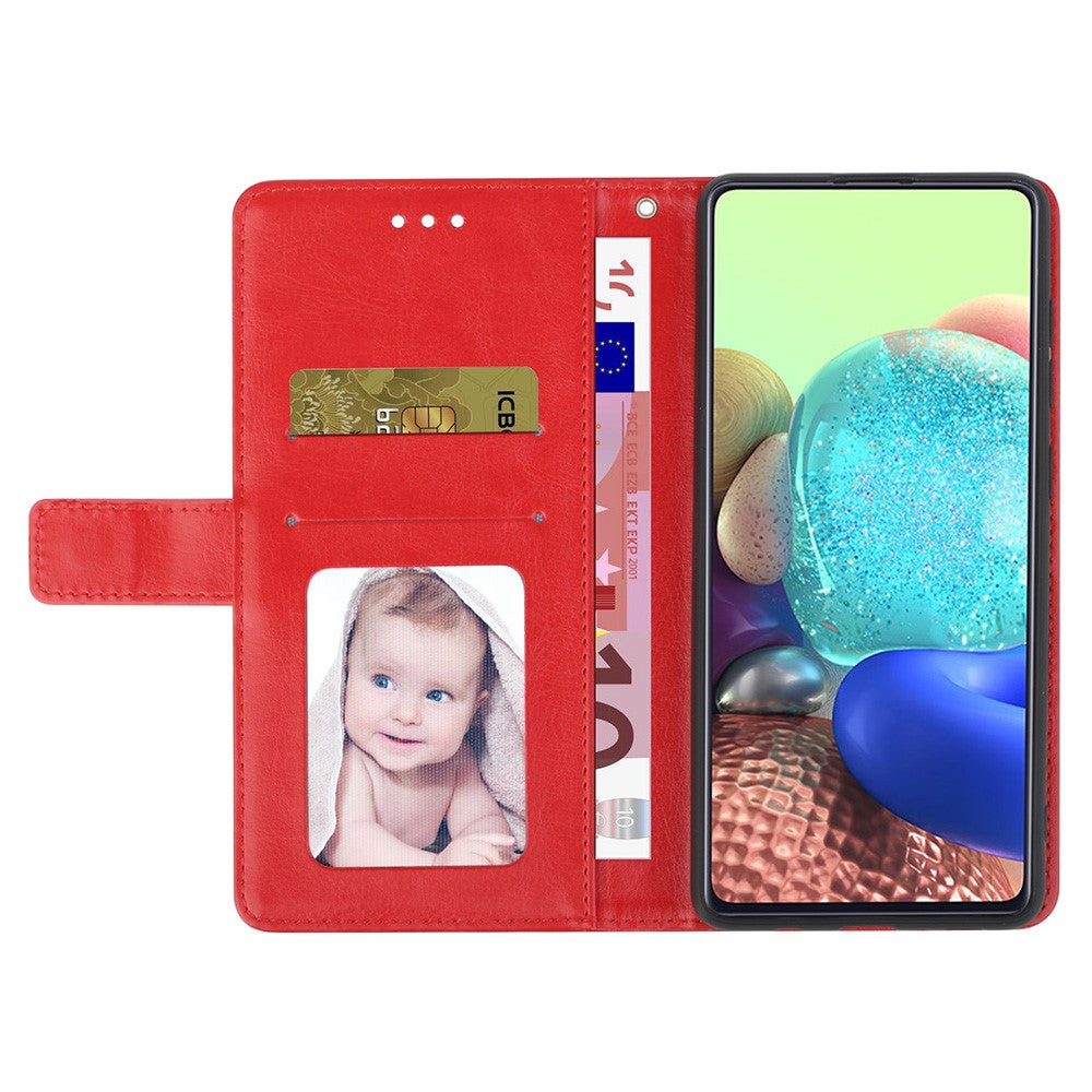 Xiaomi 15-skal med handledsrem, läderfodral med Y-formade linjer och tryck