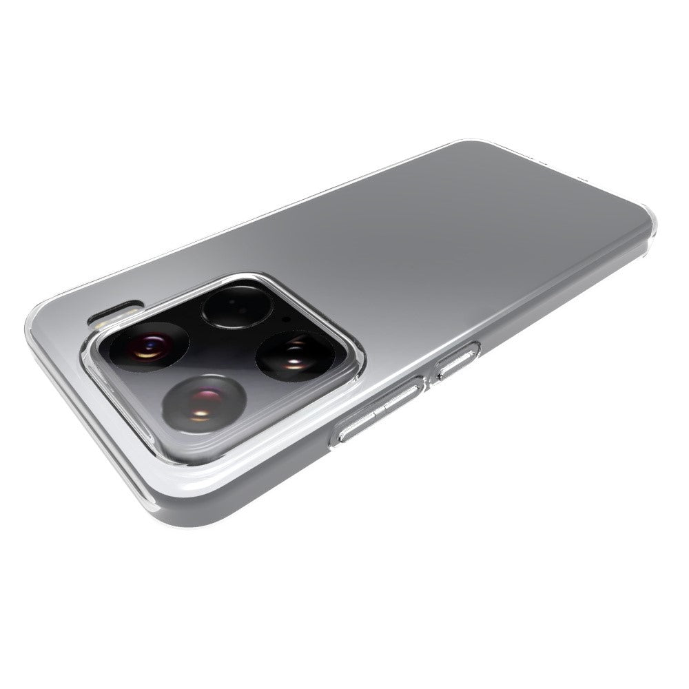10Pcs / Pack For Xiaomi 15 Clear Case Watermark-Free TPU Protective Cover