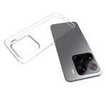 10Pcs / Pack For Xiaomi 15 Clear Case Watermark-Free TPU Protective Cover
