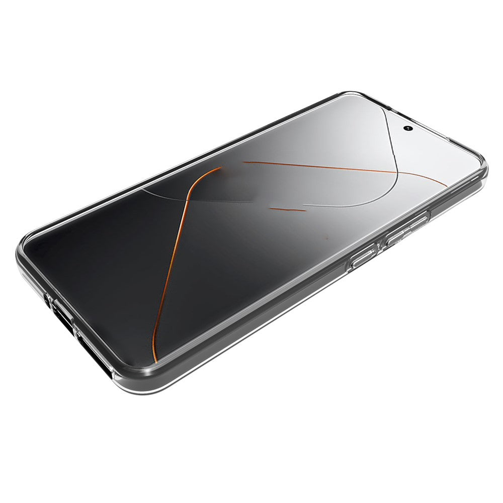 10 st/förpackning för Xiaomi 15 Pro genomskinligt skal vattenstämpelfritt TPU-skyddsfodral