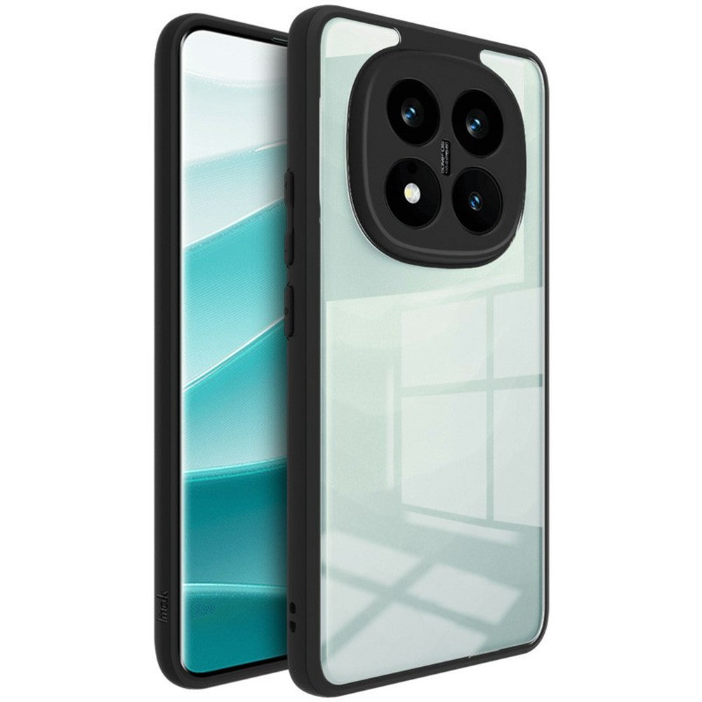IMAK UX-9A Series for Xiaomi Redmi Note 14 Pro+ 5G Clear Case TPU+PC Phone Cover Reinforced Corners