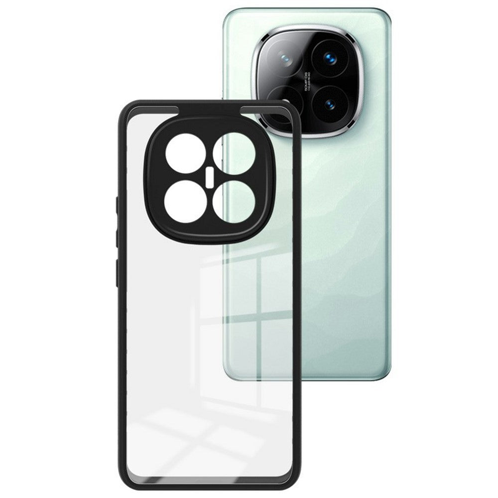 IMAK UX-9A Series for Xiaomi Redmi Note 14 Pro+ 5G Clear Case TPU+PC Phone Cover Reinforced Corners