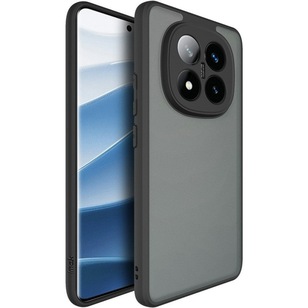 IMAK UX-9B Series For Xiaomi Redmi Note 14 Pro+ 5G Case Tiny Airbag PC+TPU Matte Phone Cover
