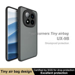 IMAK UX-9B Series For Xiaomi Redmi Note 14 Pro+ 5G Case Tiny Airbag PC+TPU Matte Phone Cover
