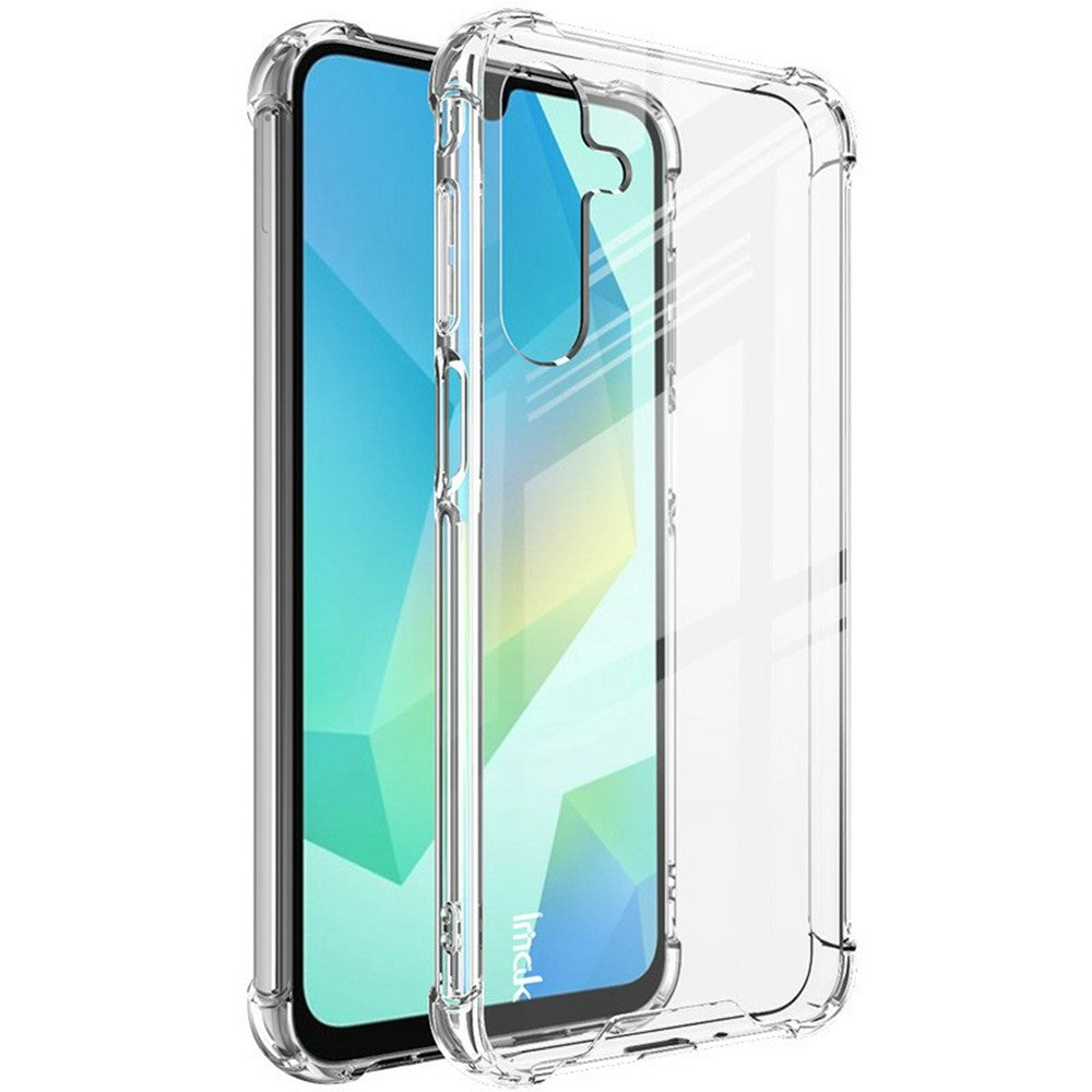 IMAK til Samsung Galaxy A16 5G / 4G PC+TPU Stødresistent Gennemsigtigt Telefoncover