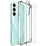 IMAK til Samsung Galaxy A16 5G / 4G PC+TPU Stødresistent Gennemsigtigt Telefoncover
