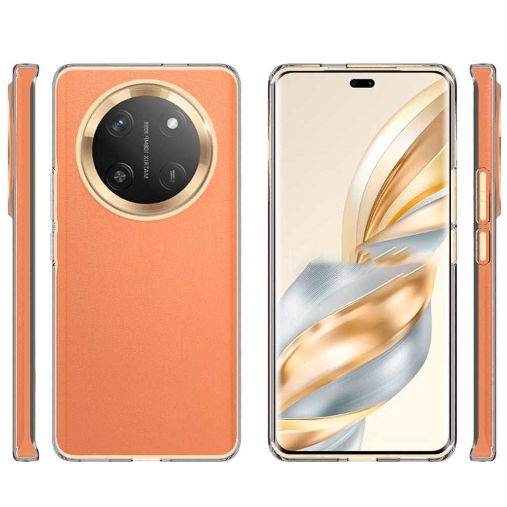 10Pcs / Pack For Honor Magic7 Lite 5G / X9c 5G / X60 Pro 5G Clear Case Watermark-Free TPU Protective Cover
